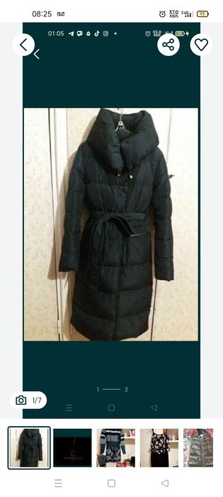 Пуховик женский новый