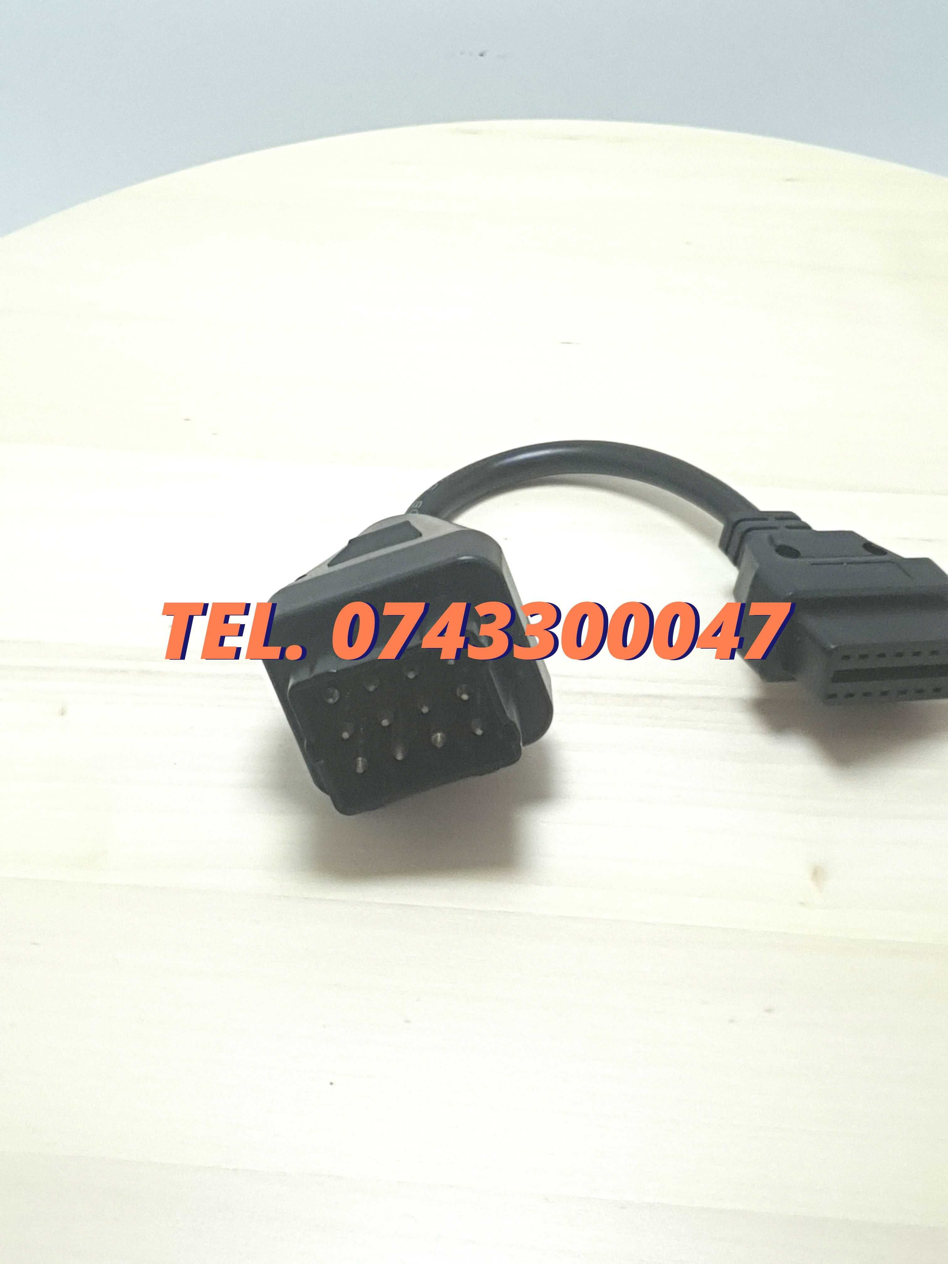 Cablu Adaptor Obd2 Delphi Pentru Renault delphi Autocom Wurth Bosch