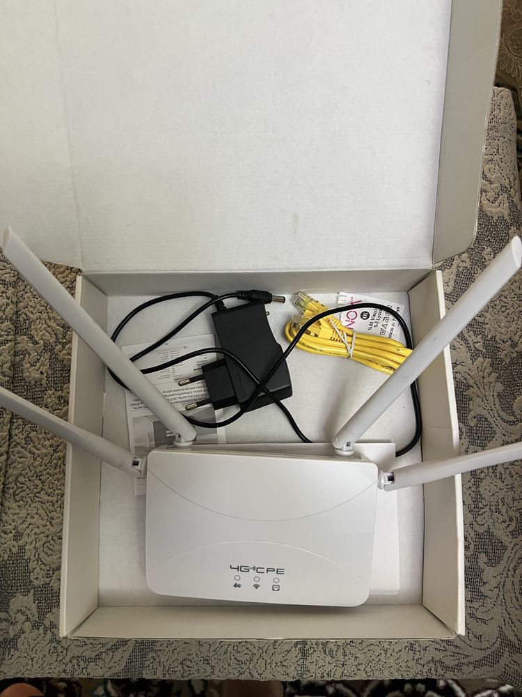 Yangi Wi-Fi router sotiladi.