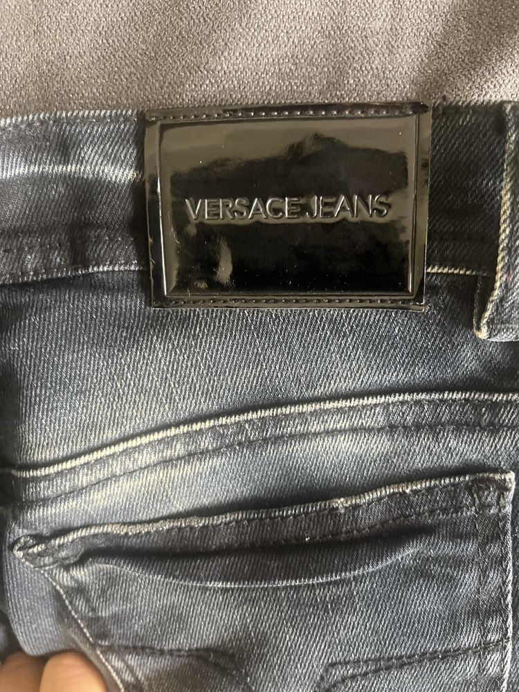Джинсовые брюки Versace