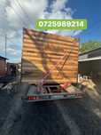 Vand container modular cu lambriu de lemn 3m x 7m