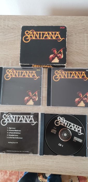CD SANTANA set de 3 cd-uri,