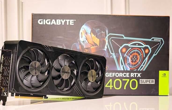 Placa video RTX 4070 super Gigabyte OC