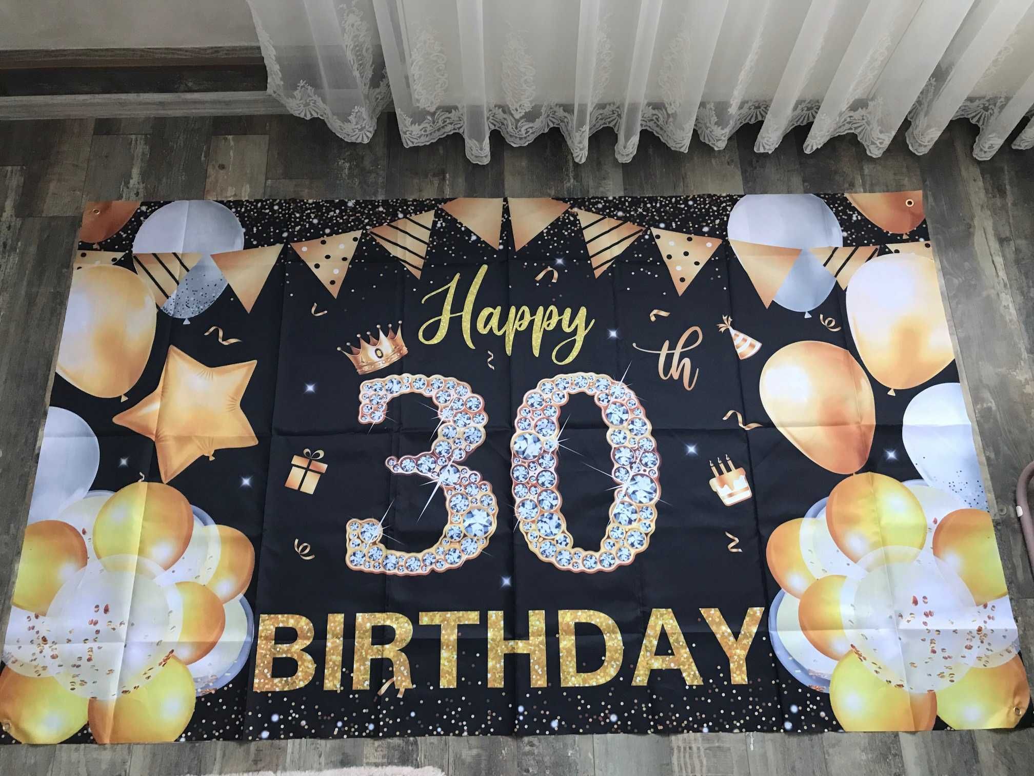Baner petrecere happy birthday,fundal foto