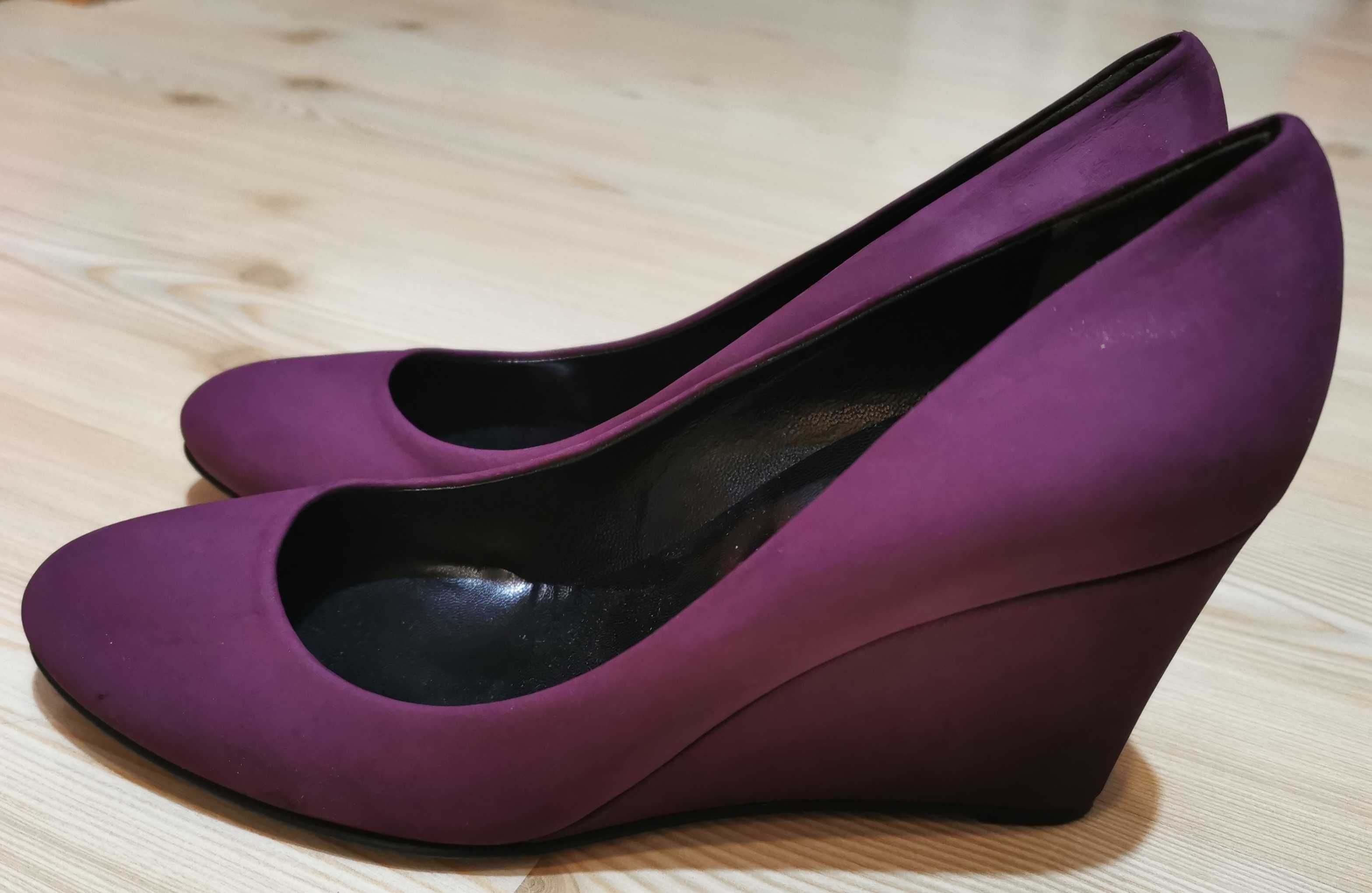 Pantofi dama Kennel & Schmenger Purple Leather 39 stare f buna