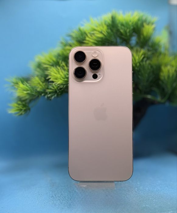 ГАРАНЦИОНЕН!!! Apple iPhone 16 Pro Max, 256GB, 5G, Desert Titanium