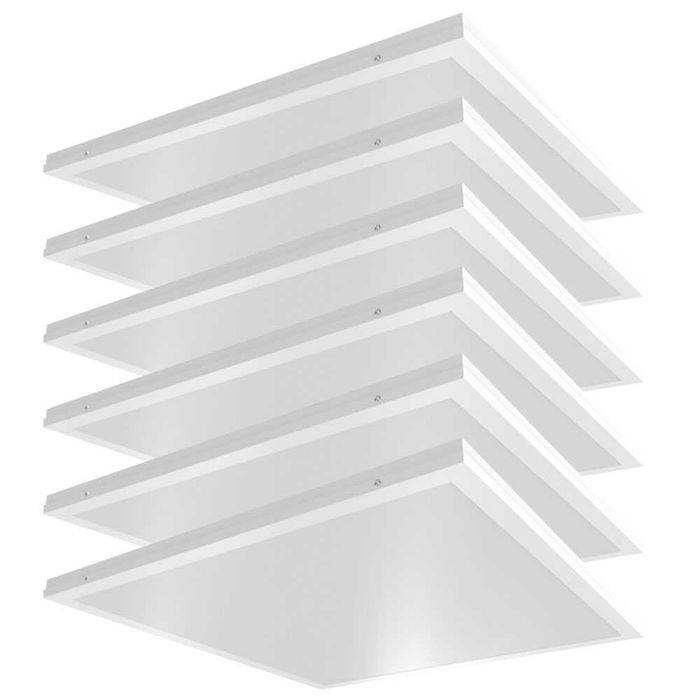 LED панел 60х60 см, 36 W 2 в 1 - открит монтаж или вграждане