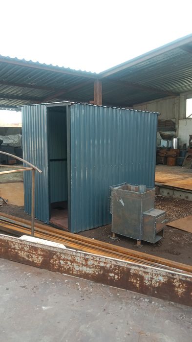 Туалет Мужской и Женский.  Две кабинки  новый