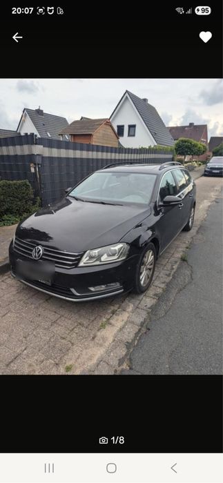 Dezmbrez vw Passat B7 DSG 2.0TDI negru variant break combi
