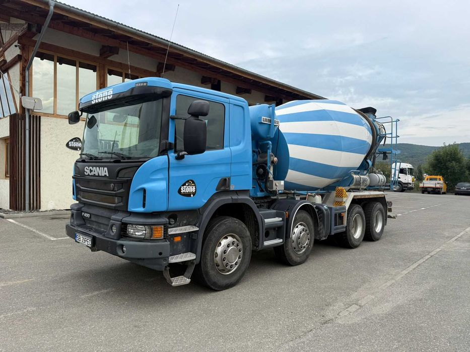 Autobetoniera SCANIA 8x4 9 mc