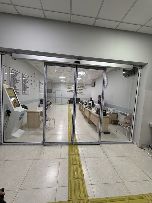 Сенсорные двери / Sensorli avtomatik eshiklar / Zamonaviy kirish tizim