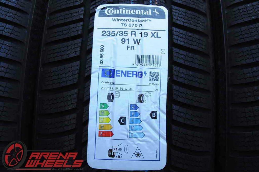 Anvelope Iarna 19 inch Continental WinterContact TS870P 235/35 R19