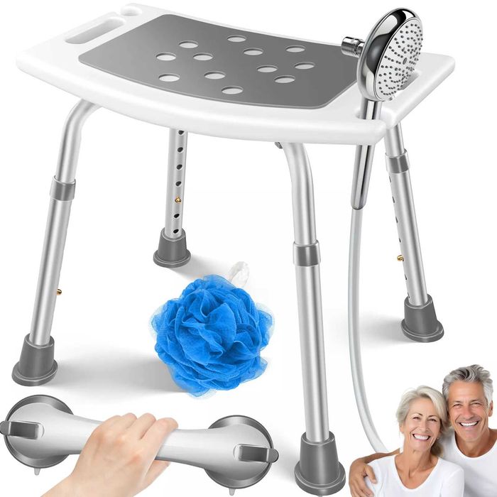 Регулируем стол за баня/душ с неплъзгащи се крака - НОВ