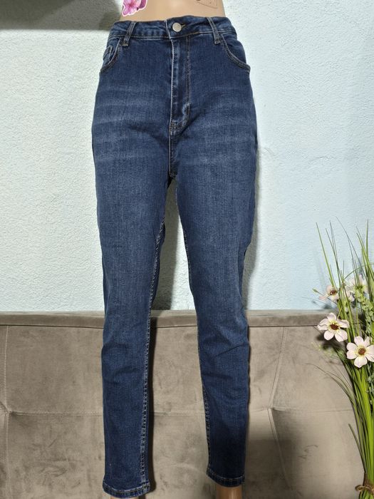 Blugi dama croiala clasica talie inalta