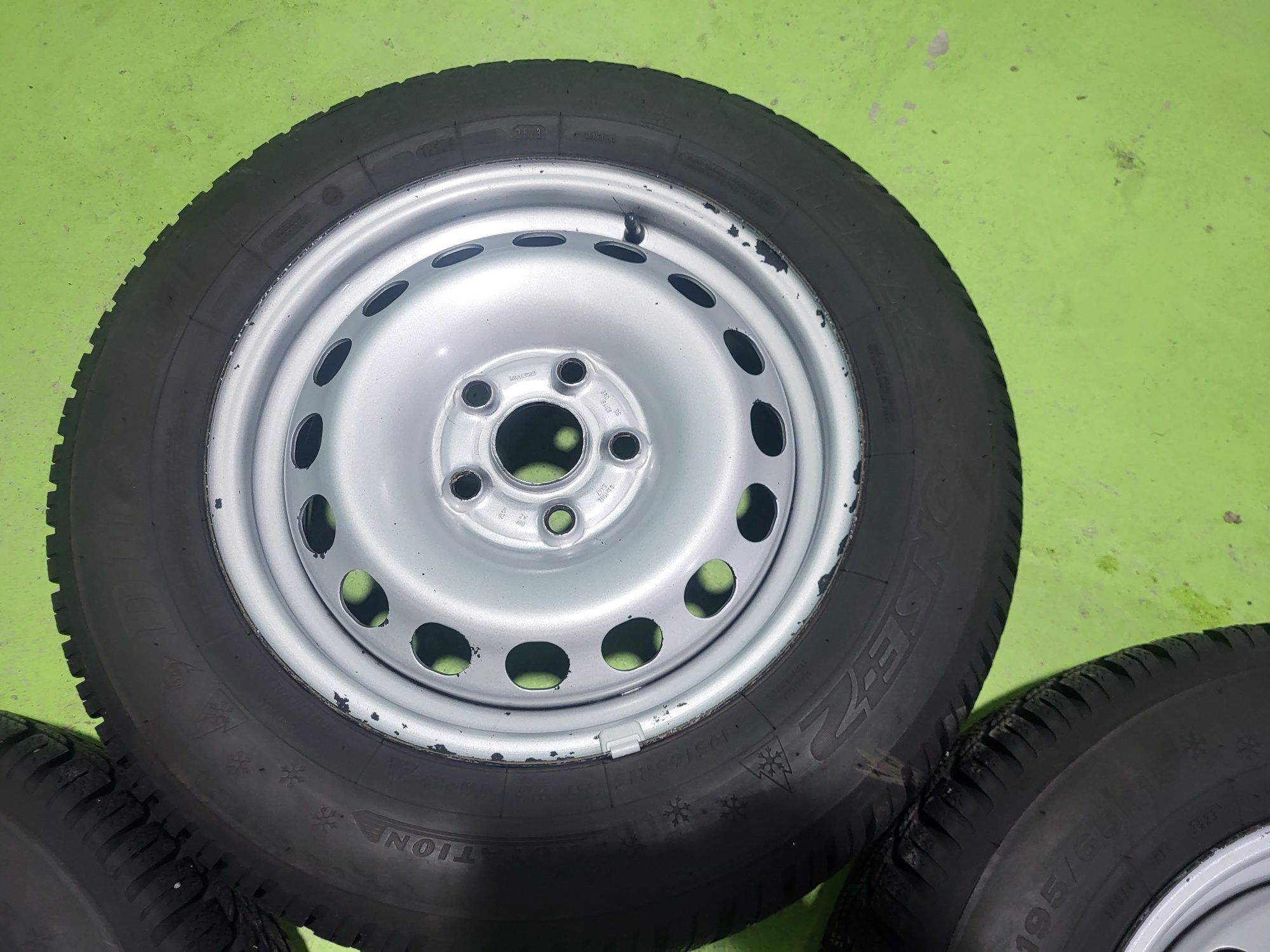 15 5х112 Vw Golf touran Caddy метални джанти 5х112