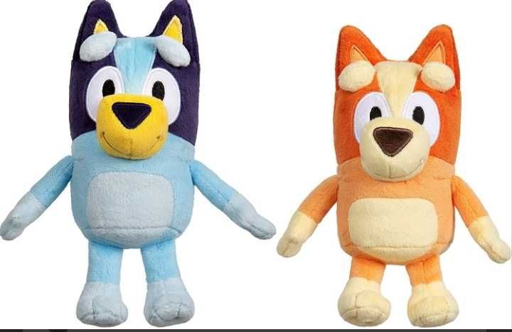 Set 2 plus Bluey si Bingo blu 38 cm
