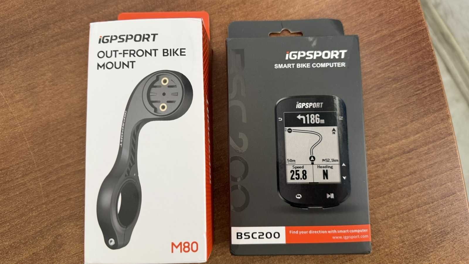 Компютър IGPSPORT BSC200 bike gps computer+стойка за велосипед