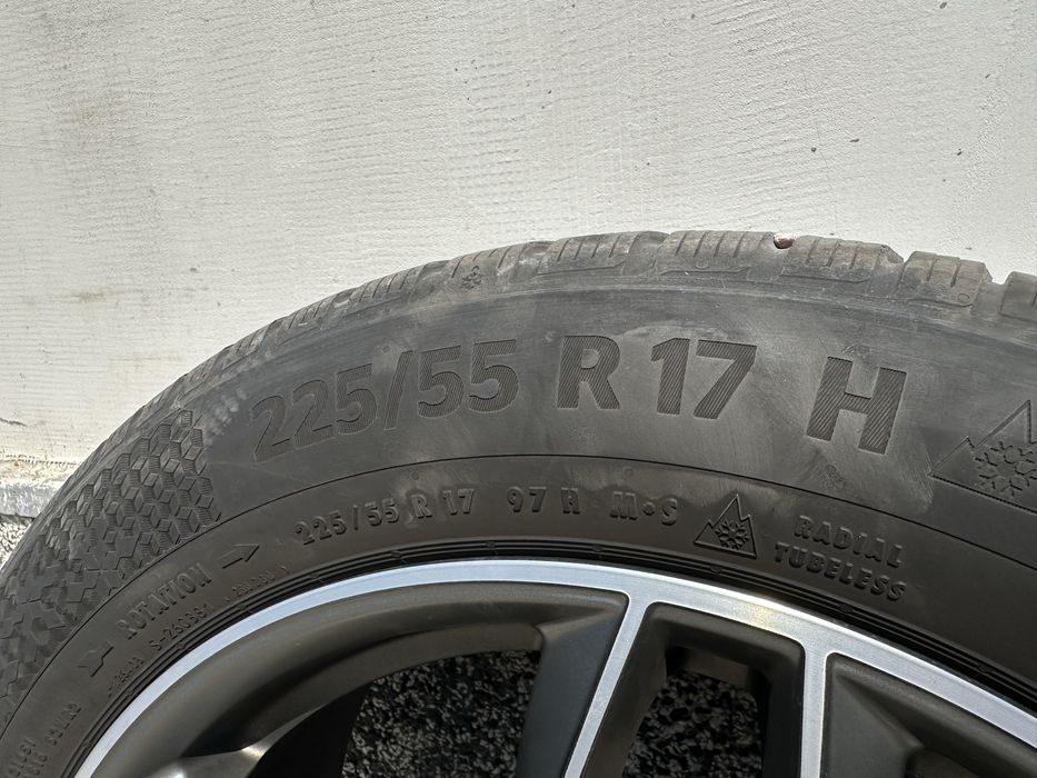 Audi Golf VW Seat Mercedes 5x112 Continental 17 Golf Tiguan A3 зимни