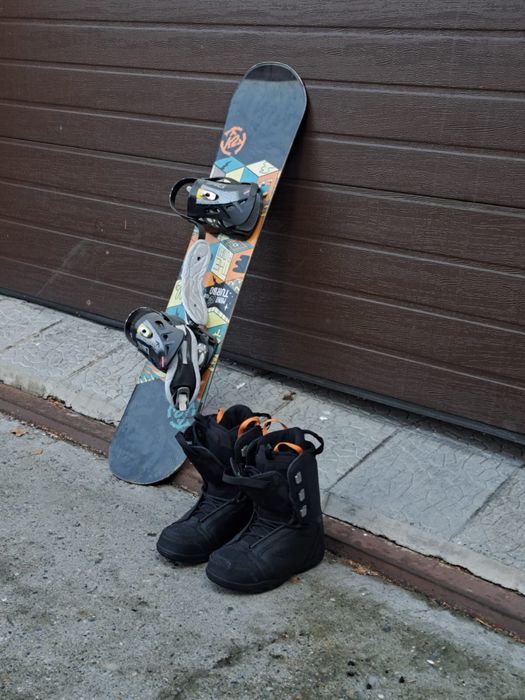Детский Сноуборд K2 MINI TURBO 120 см + Крепления + Ботинки