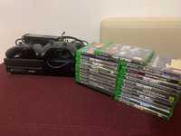 Xbox One 400GB 2 controller + 23 de jocuri