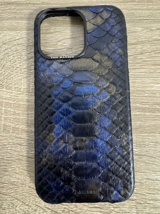 Husa piele reala piton Iphone 15 Pro Max