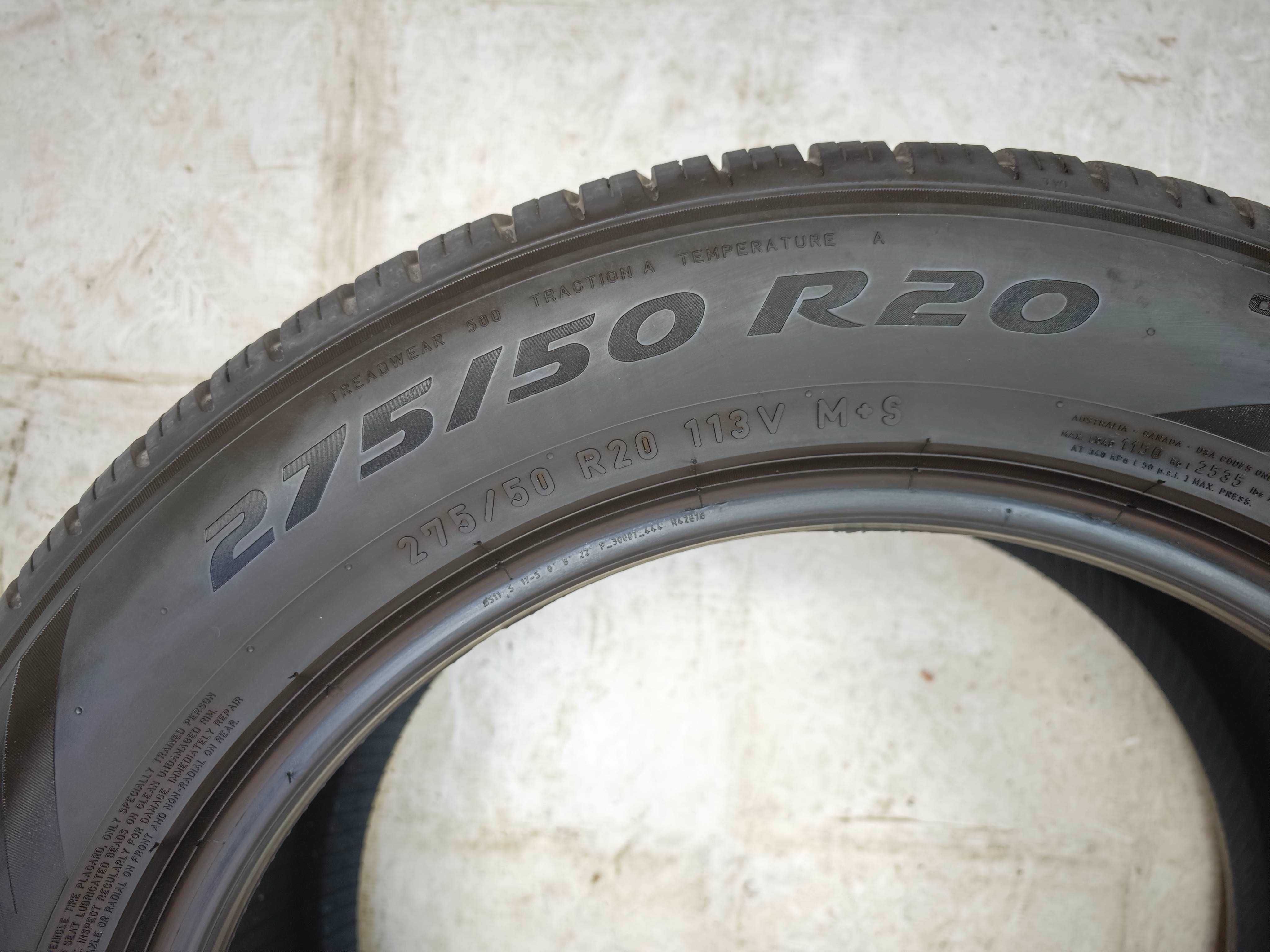 Anvelope 275/50/20 all season M+S PIRELLI SCORPION ZERO