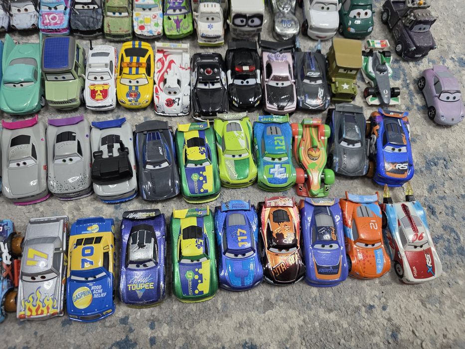 McQueen количкии и писта Florida 500