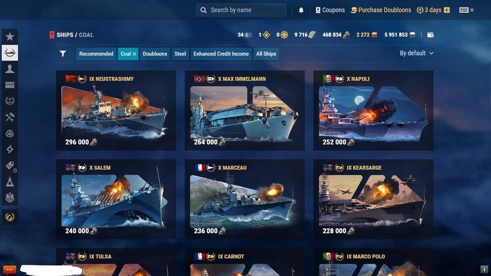 World of warships,rar,381nave in port