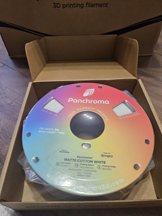 Филамент PLA Panchroma Matte Cotton White 1 кг