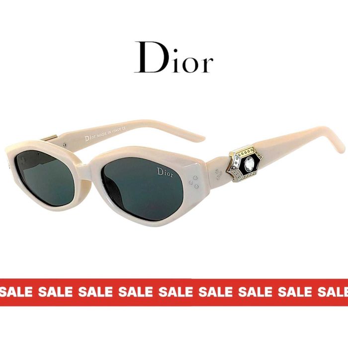 Dior 2026 Лимитирани дамски слънчеви очила - рамка с Медальон и Камък