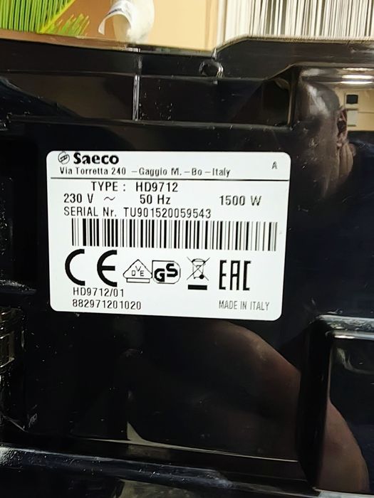 Saeco încanto executive / gaggia academia