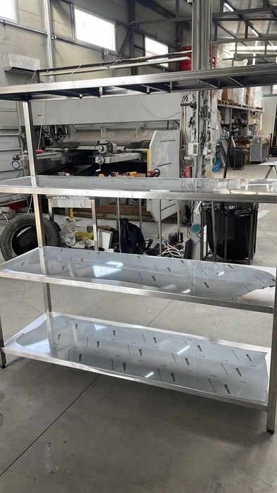 Rastele-Rafturi din inox, dimensiuni la cerere