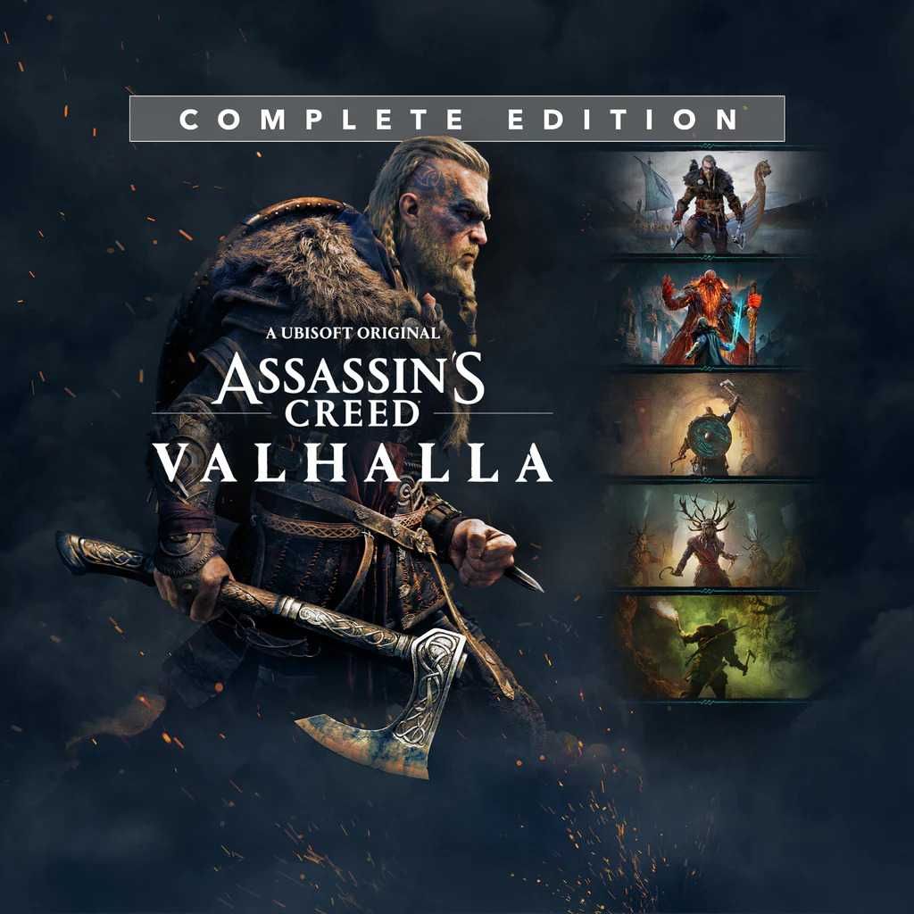Assassins Creed Valhalla/Вальгаллa Полное Издание+4 Дополнения PS4/PS5