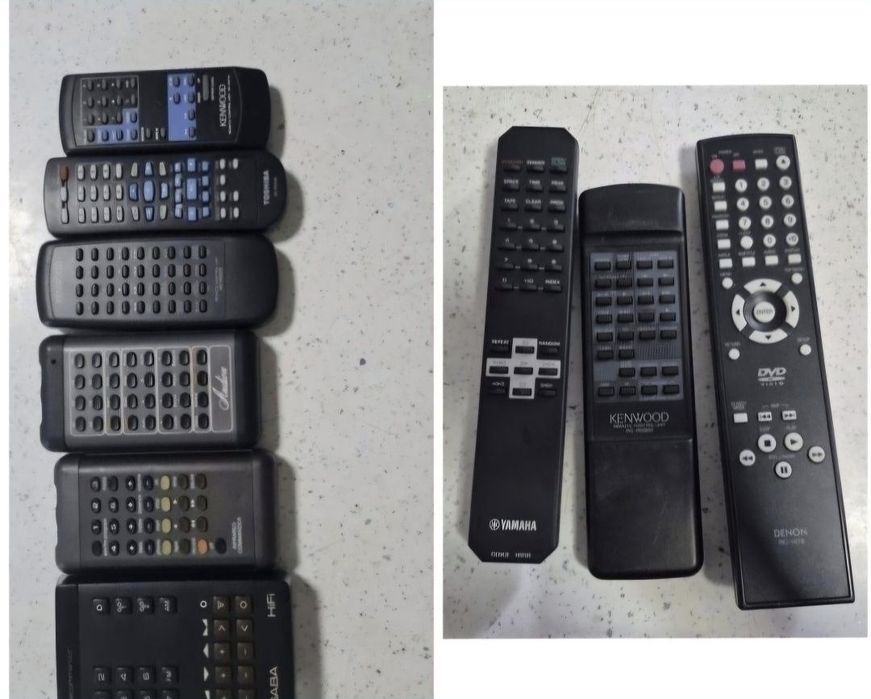 Telecomenzi audio originale Technics, Sony, Kenwood, Onkyo, Philips