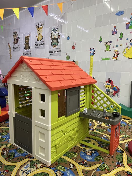 Продам домик, мягкий модуль, игрушки, конструктор