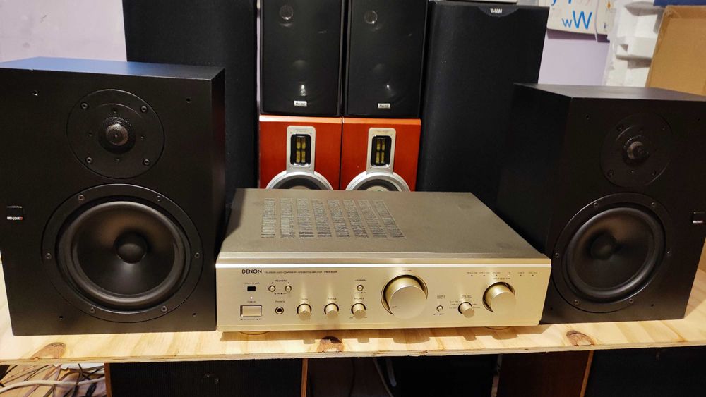 Amplificator Denon PMA-655R Și boxe MB quartz