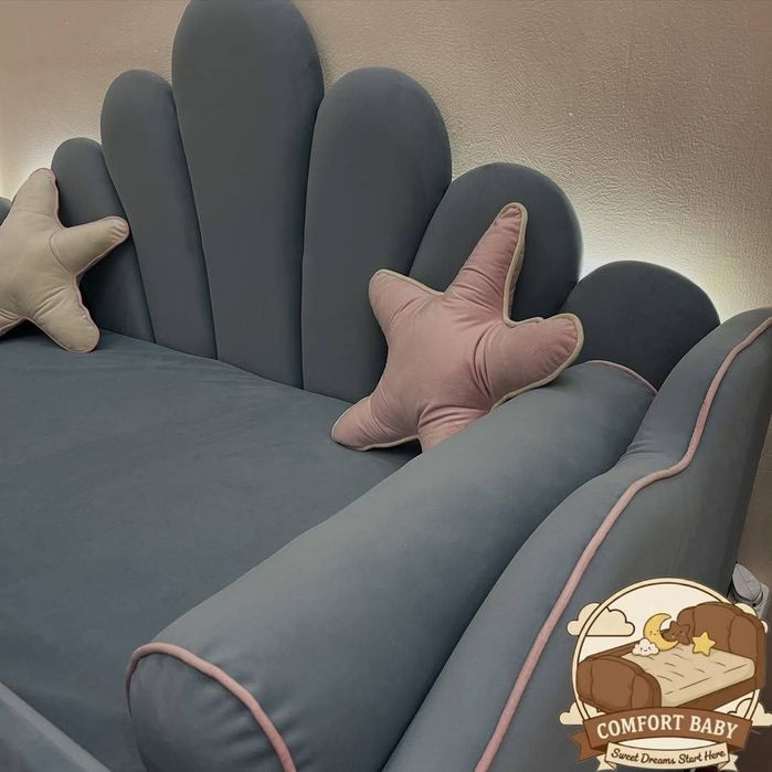 Мягкая кровать Ракушка