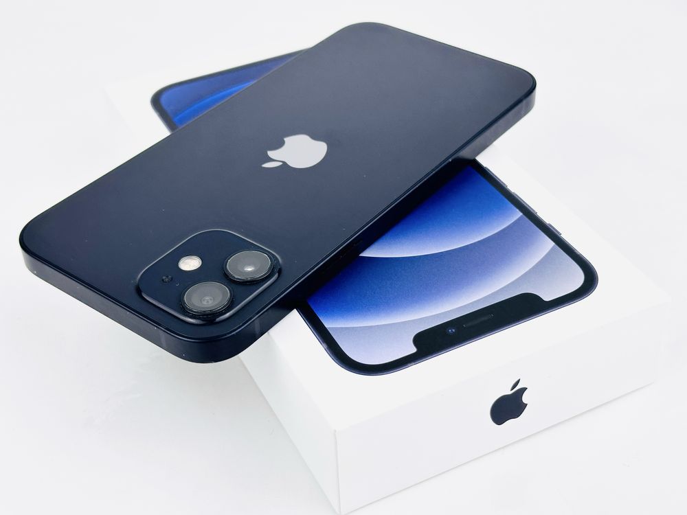 Apple iPhone 12 64GB Black Перфектен! Гаранция!