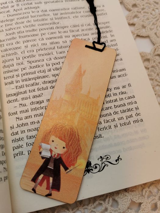 Set semne de carte cu tematica Harry Potter