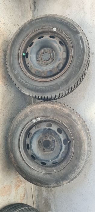 4бр. Джанти 14 5х100 с гуми 175 80 14 ханкок