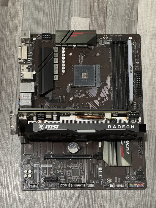 Set componente PC: RX 5500 XT + B450 + 16Gb + ...