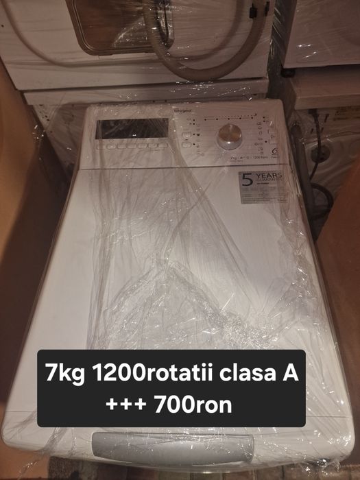Masina de spalat garantie și transport
