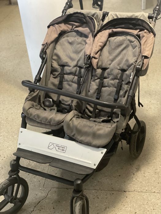 MOUNTAIN BUGGY Комбинирана количка за близнаци DUET V3 LUXURY