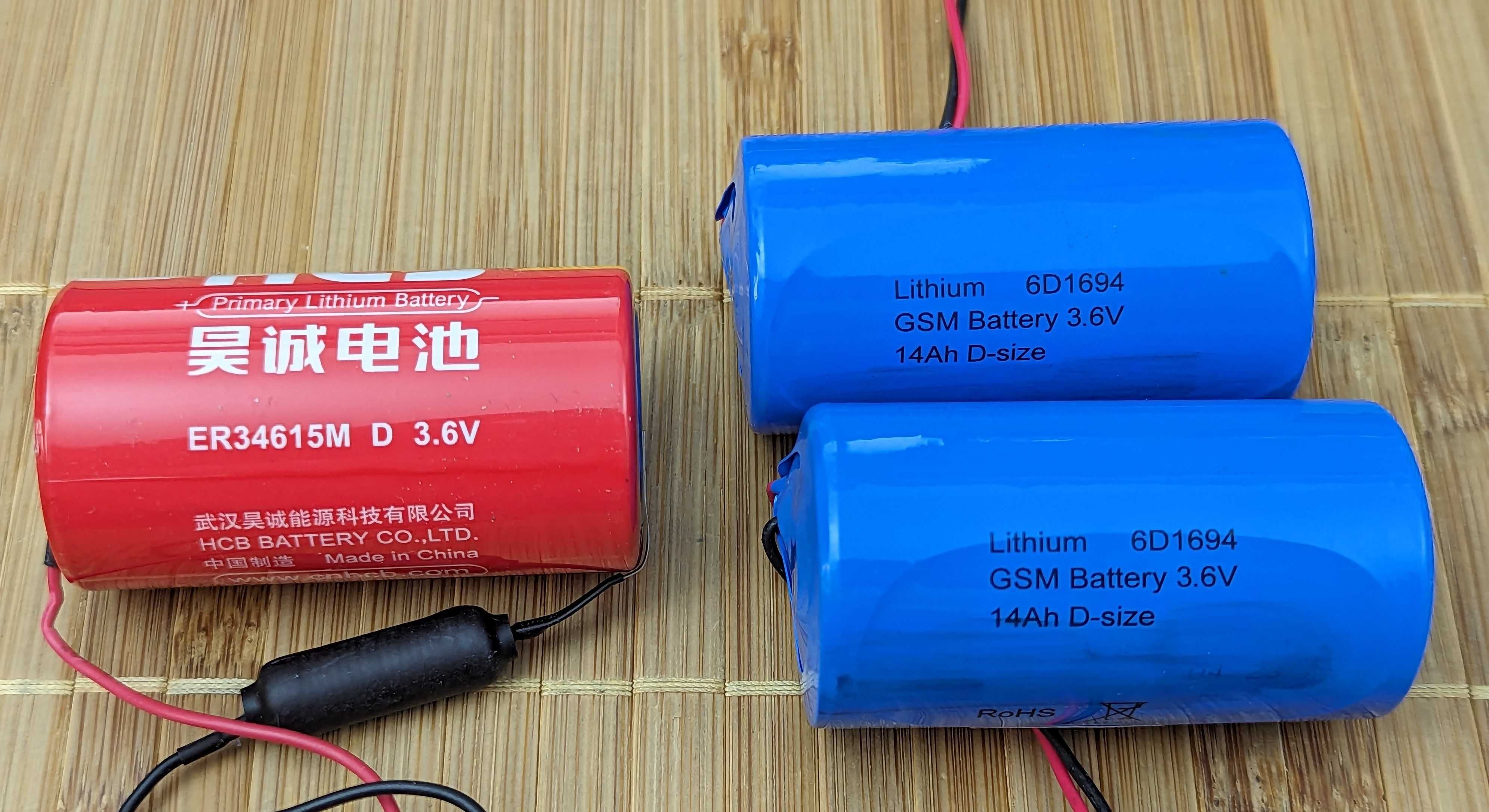 Baterie Litiu 3.6V 14.000mAh R20 ER34615M