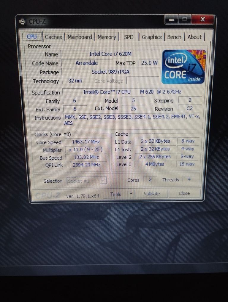 Dell M5010 - core i7 processor