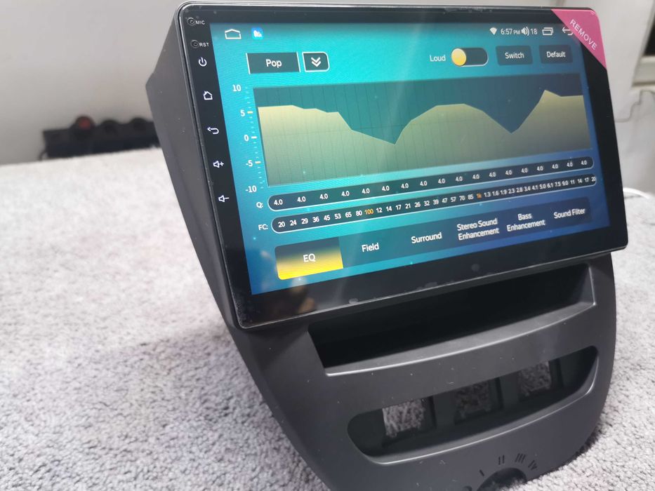 Navigatie Android Peugeot107/Citroen c1 2005-2014 QLED 4/64gb