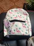 Rucsac cu breloc flamingo
