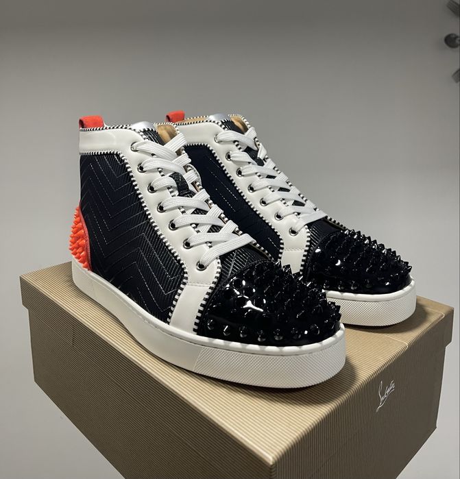 Christian Louboutin High Black Orange