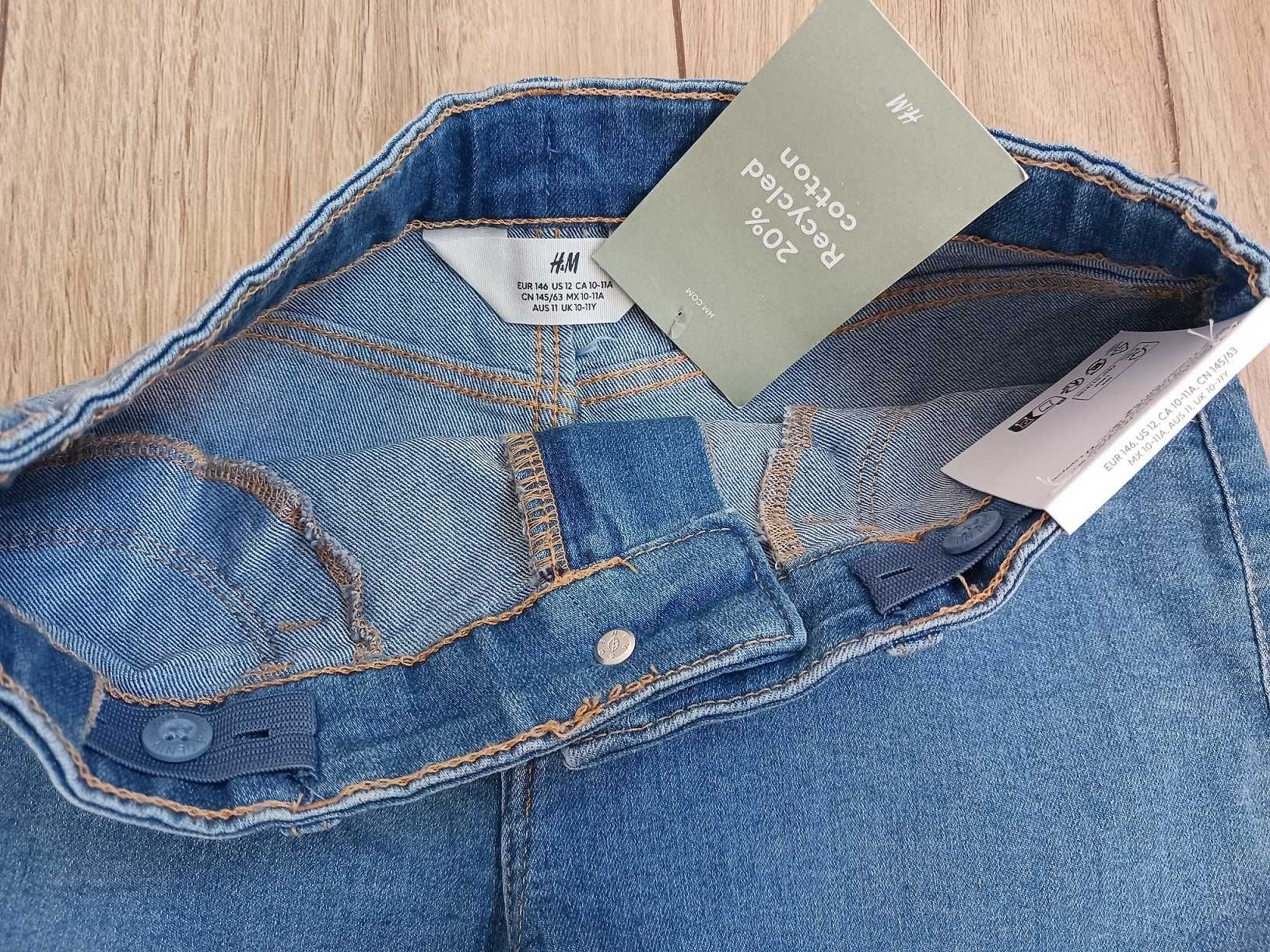 Нов къс дънков панталон H&M