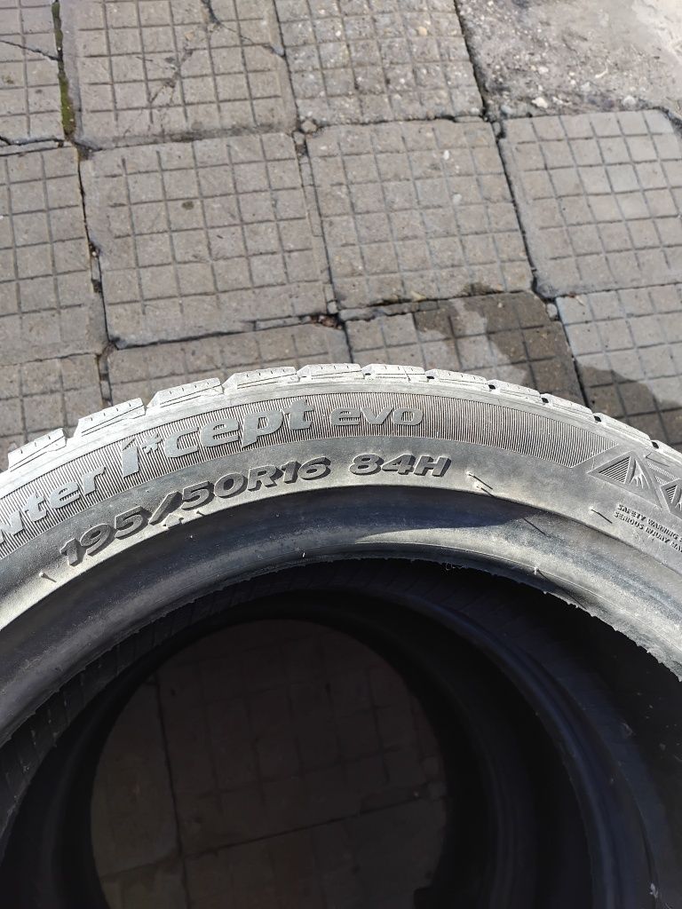 Продавам зимни гуми ханкок 195 50 16